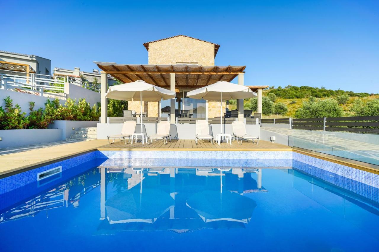 Mare Pedra Villas Skala Marion Ngoại thất bức ảnh
