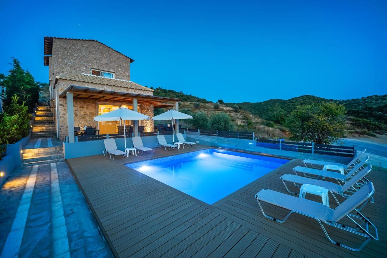 Mare Pedra Villas Skala Marion Ngoại thất bức ảnh