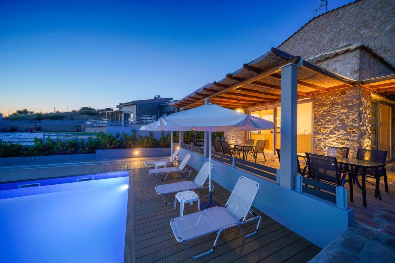 Mare Pedra Villas Skala Marion Ngoại thất bức ảnh