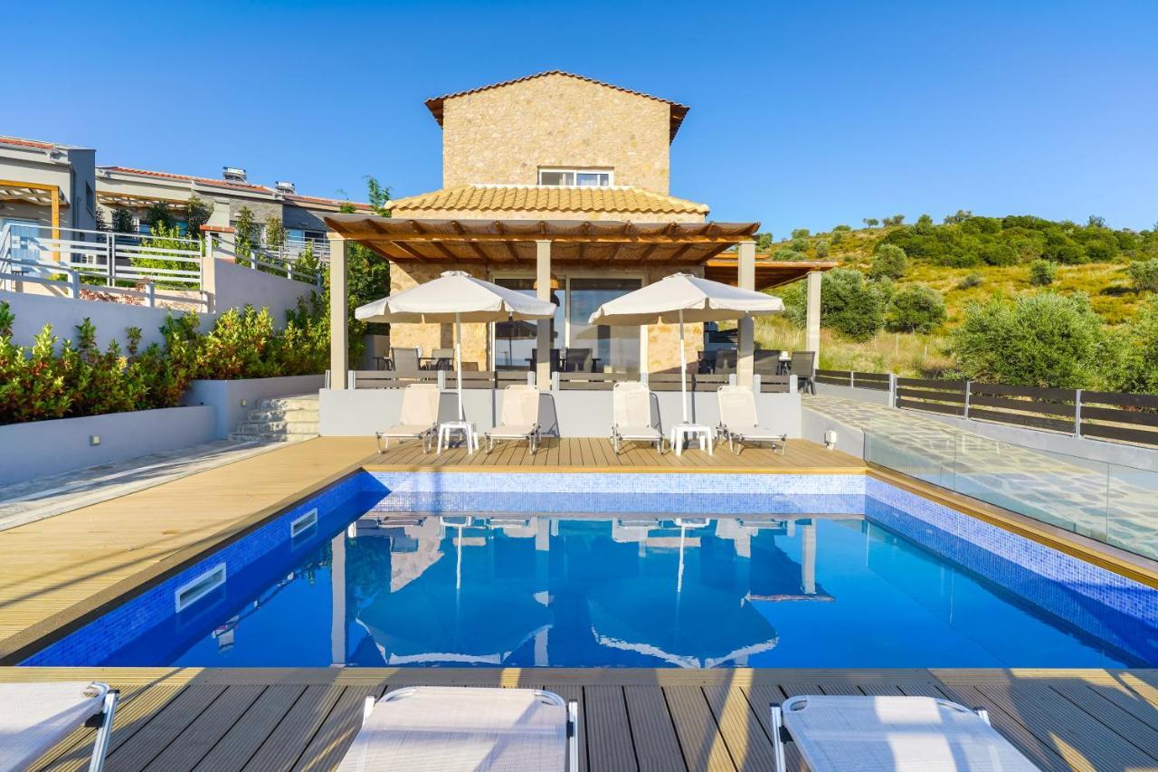 Mare Pedra Villas Skala Marion Ngoại thất bức ảnh