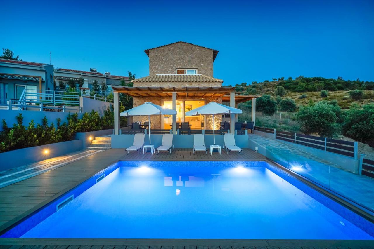 Mare Pedra Villas Skala Marion Ngoại thất bức ảnh