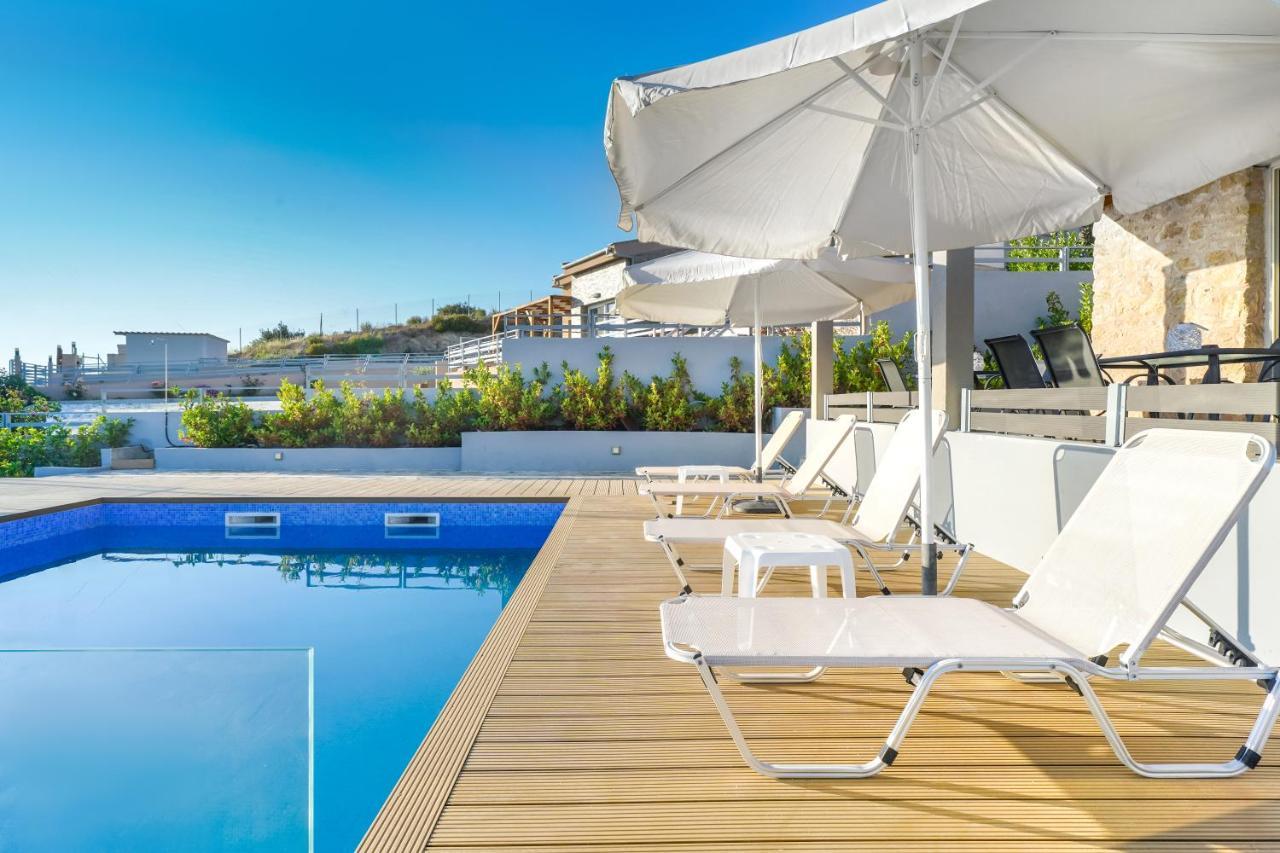 Mare Pedra Villas Skala Marion Ngoại thất bức ảnh