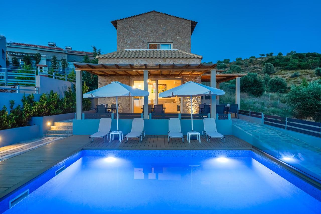 Mare Pedra Villas Skala Marion Ngoại thất bức ảnh