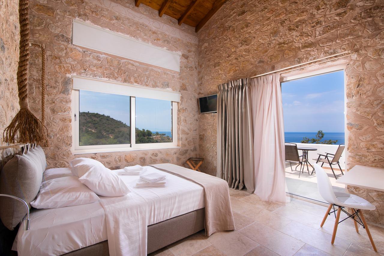 Mare Pedra Villas Skala Marion Ngoại thất bức ảnh